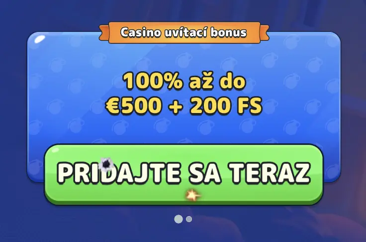 Pistolo Casino – Získajte 100 % bonus až do 500 € a 200 FS pri registrácii ešte dnes Casino uvítací bonus v Pistolo Casino – 100 % až do 500 € + 200 free spinov s výzvou na registráciu